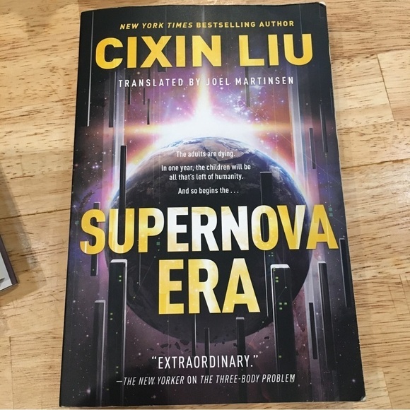 🎈🎈🎈SUPERNOVA ERA BY CIXIN LIU. Book. Novel sci fi fiction 🎈🎈🎈 - Picture 1 of 4